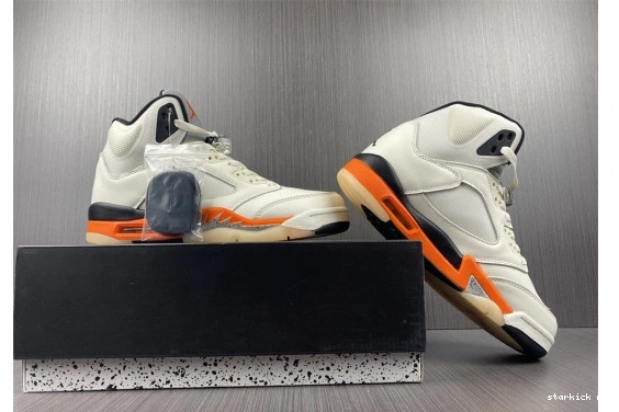 Air DC1060-100 Total Orange Jordan DC1060-100 5 Retro 0510